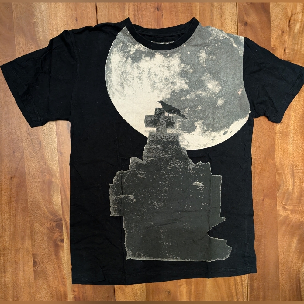 Cemetery and Crow tee